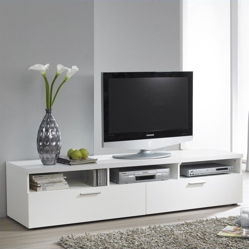 71" Tv Stand In White – 7417649 Within Opod Tv Stand White (View 12 of 15)