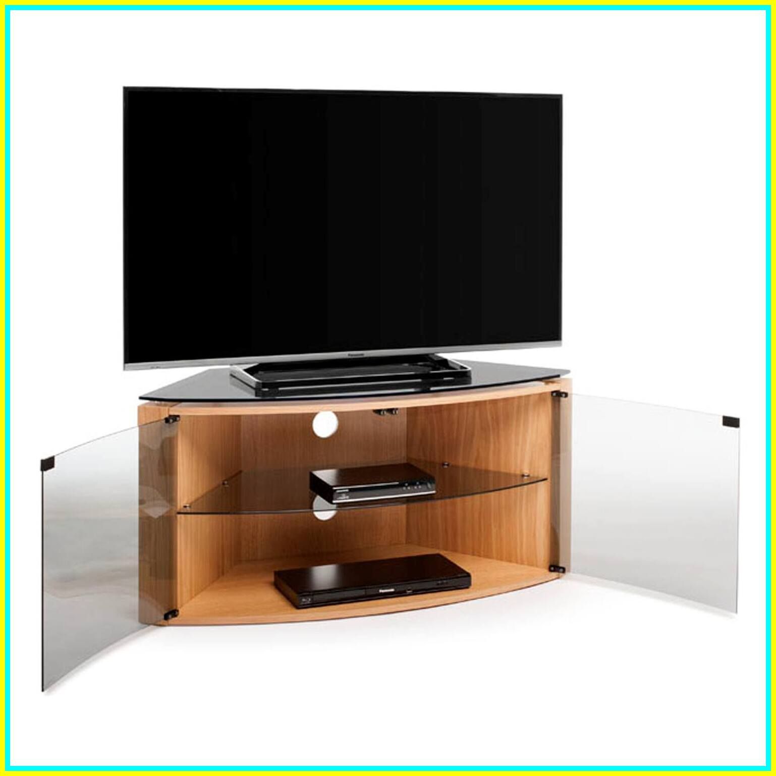 82 Reference Of Corner Tv Stand Glass Doors In 2020 | Tv Throughout Corner Tv Cabinets With Glass Doors (View 8 of 15)