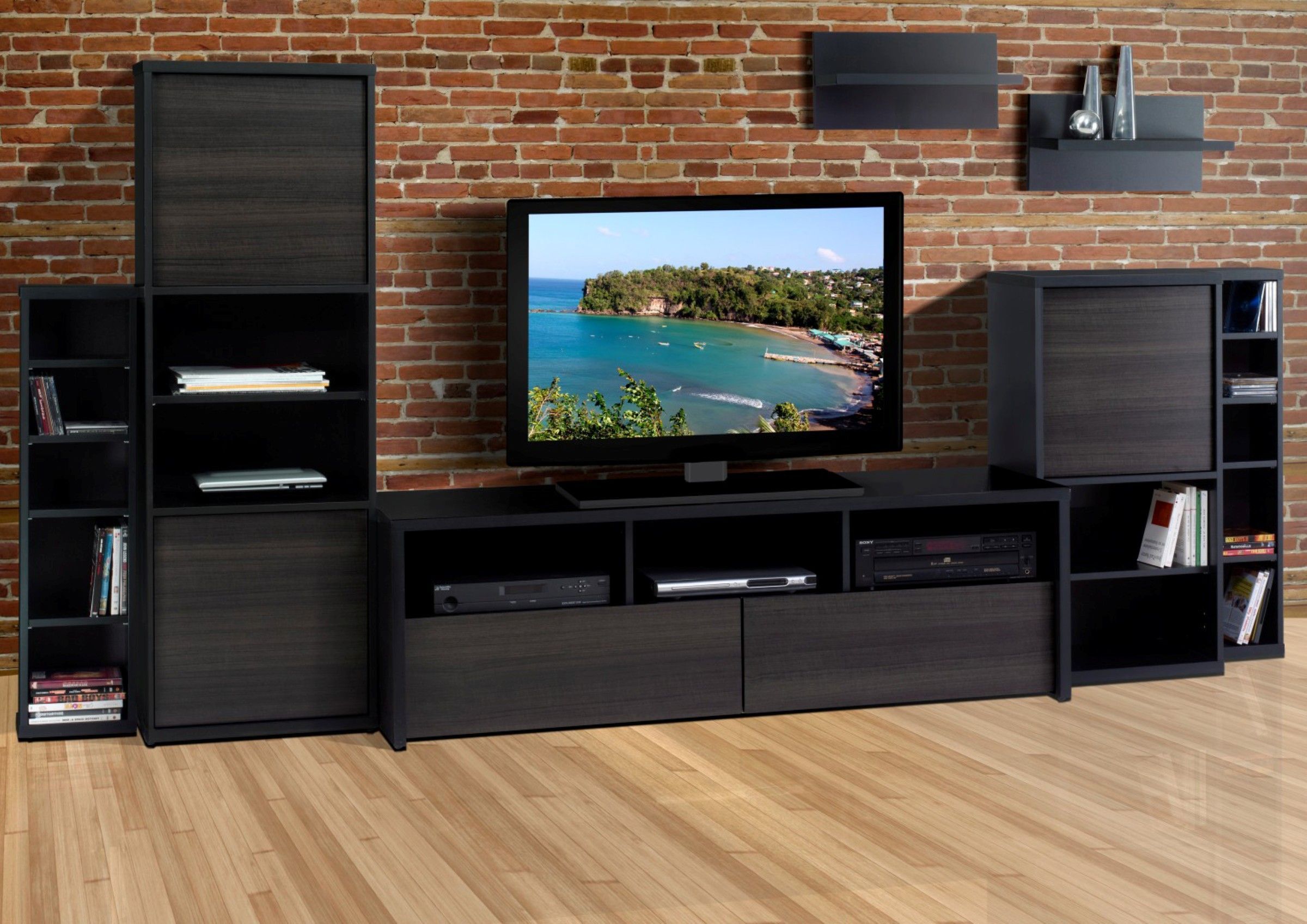 Accueil | Nexeradistribution | Glass Entertainment For All Modern Tv Stands (View 6 of 15)