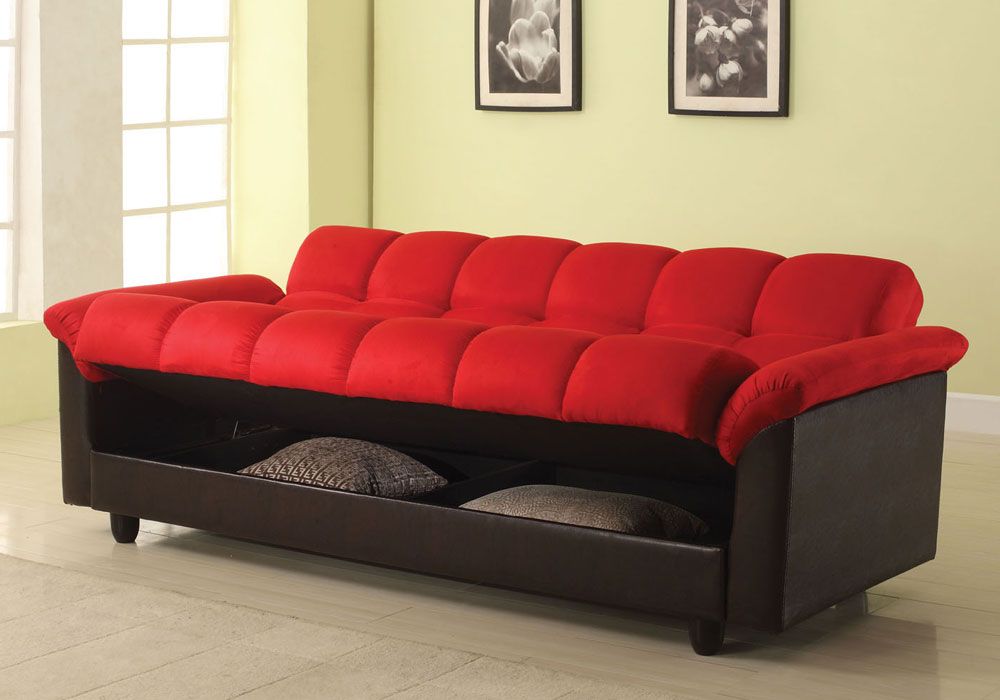 Achava Living Room Adjustable Sofa Bed Sleeper Storage In Celine Sectional Futon Sofas With Storage Reclining Couch (Photo 12 of 15)