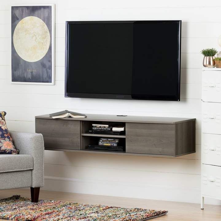 Agora Floating Tv Stand For Tvs Up To 65" | Wall Mounted With Petter Tv Media Stands (View 3 of 15)