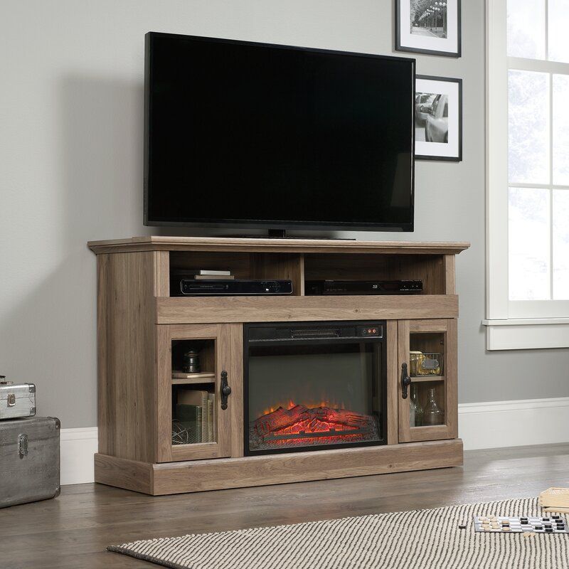 Featured Photo of 15 The Best Lorraine Tv Stands for Tvs Up to 60" with Fireplace Included