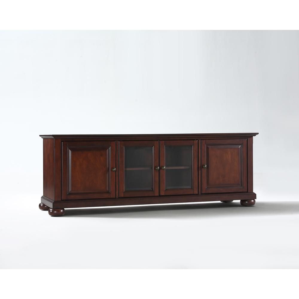 Alexandria 60" Low Profile Tv Stand Mahogany Inside Long Low Tv Stands (View 14 of 15)
