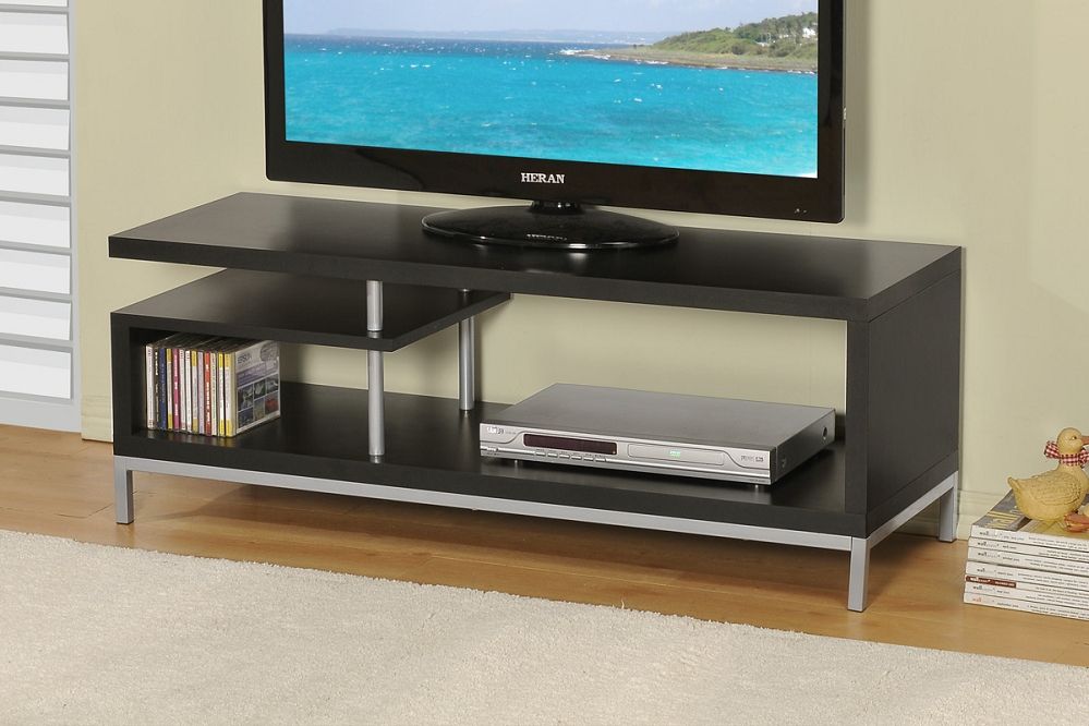 Alpha Mod Modern Sleek Design Tv Stand Intended For Modern Style Tv Stands (View 6 of 15)