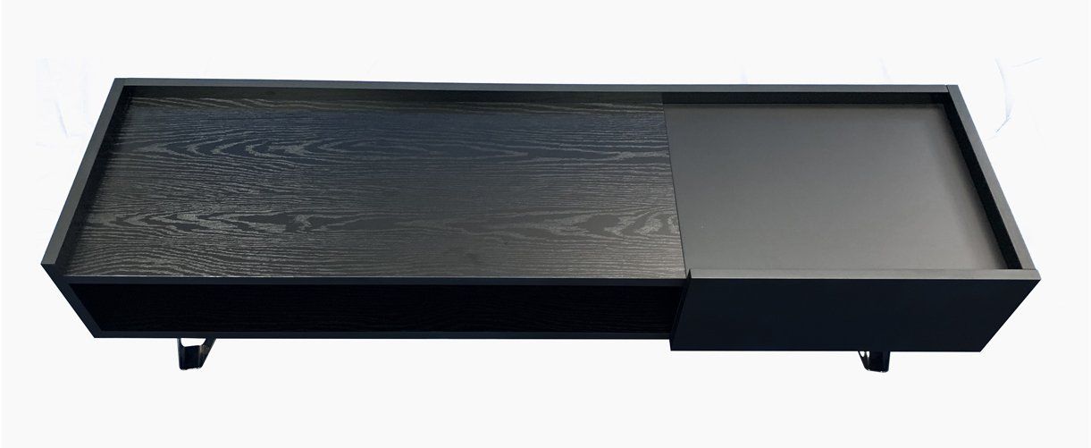 Alphason Adbe1500blk Bella Black 1500 Tv Stand For Up To Throughout Bella Tv Stands (View 9 of 15)
