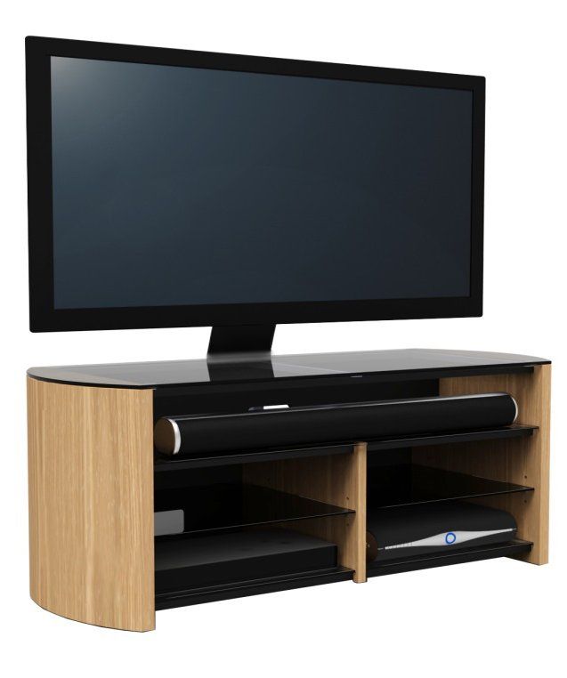 Alphason Fw1350sb O Unifit Tv Stands Inside Alphason Tv Cabinet (View 3 of 15)