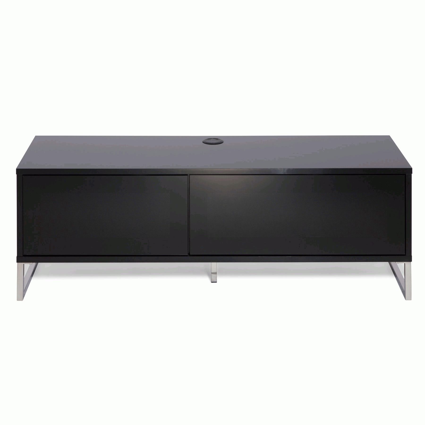 Alphason Helium 120cm Black Tv Stand For Up To 50" Tvs For Tv Stands For Tvs Up To 50&quot; (View 11 of 15)