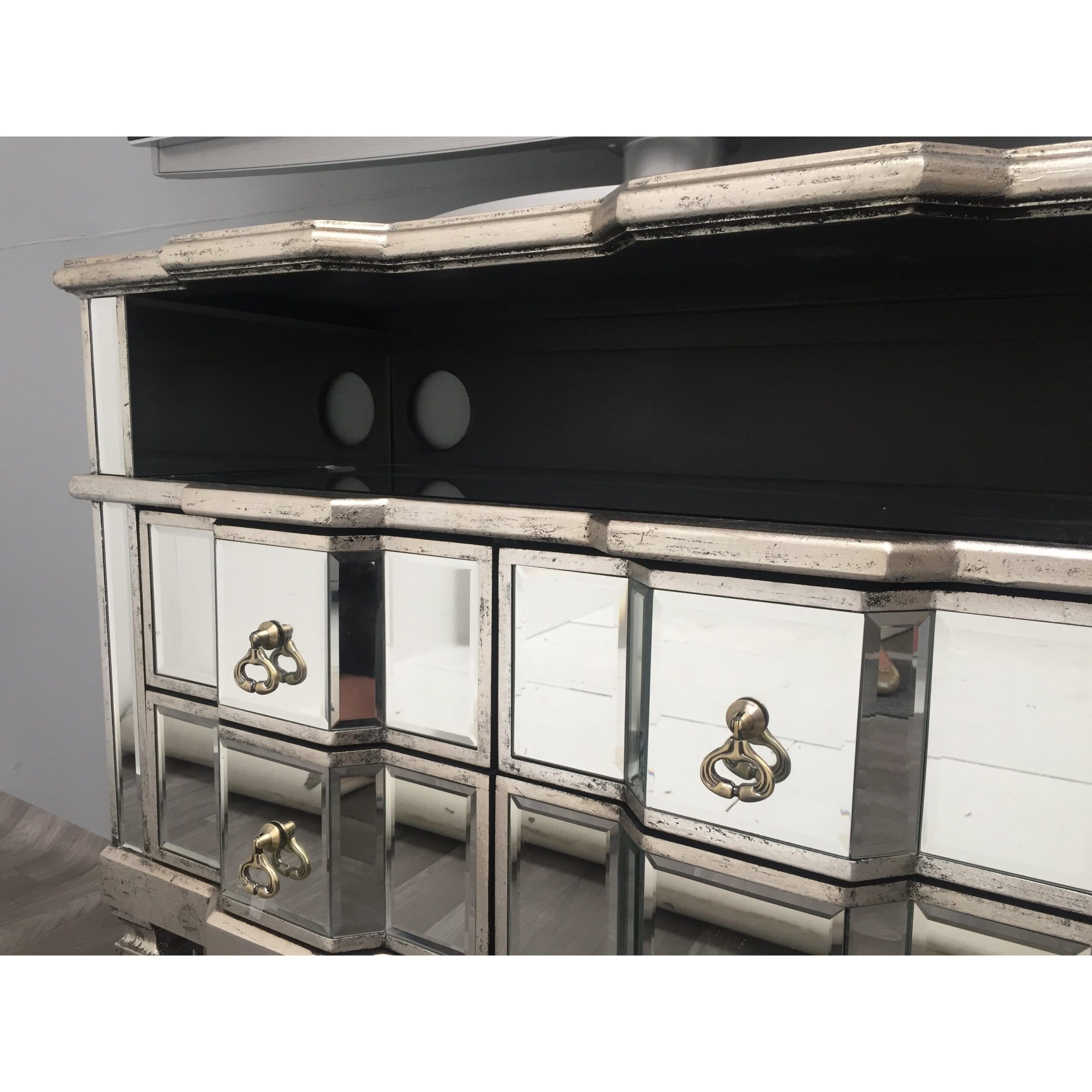 Alterton Vintage Mirrored Tv Cabinets & Reviews | Wayfair Pertaining To Mirrored Tv Cabinets Furniture (View 4 of 15)