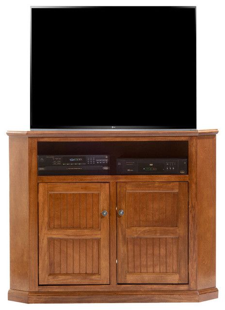 American Heartland Poplar Tall Corner Tv Stand Within Naples Corner Tv Stands (View 5 of 15)