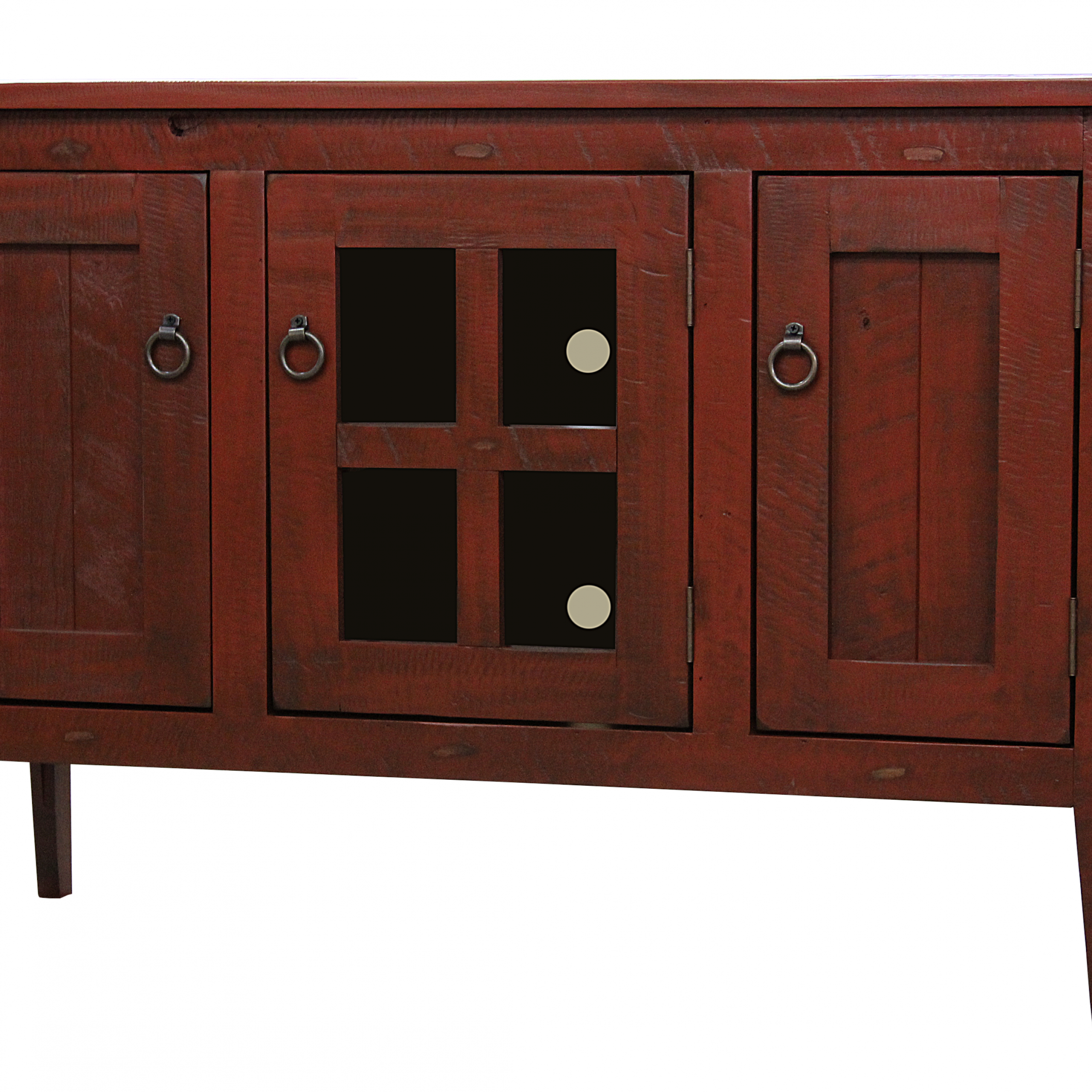 American Heartland Rustic 48" Buffet/tv Stand | Unfinished With Regard To Rustic Red Tv Stands (Photo 12 of 15)