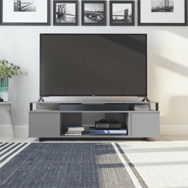 Ameriwood Home Carson Tv Stand For Tvs Up To 50 Inches In Penelope Dove Grey Tv Stands (View 8 of 15)