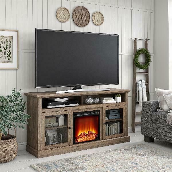 Ameriwood Home Carson Tv Stand For Tvs Up To 65", Golden With Regard To Ameriwood Home Carson Tv Stands With Multiple Finishes (View 12 of 15)