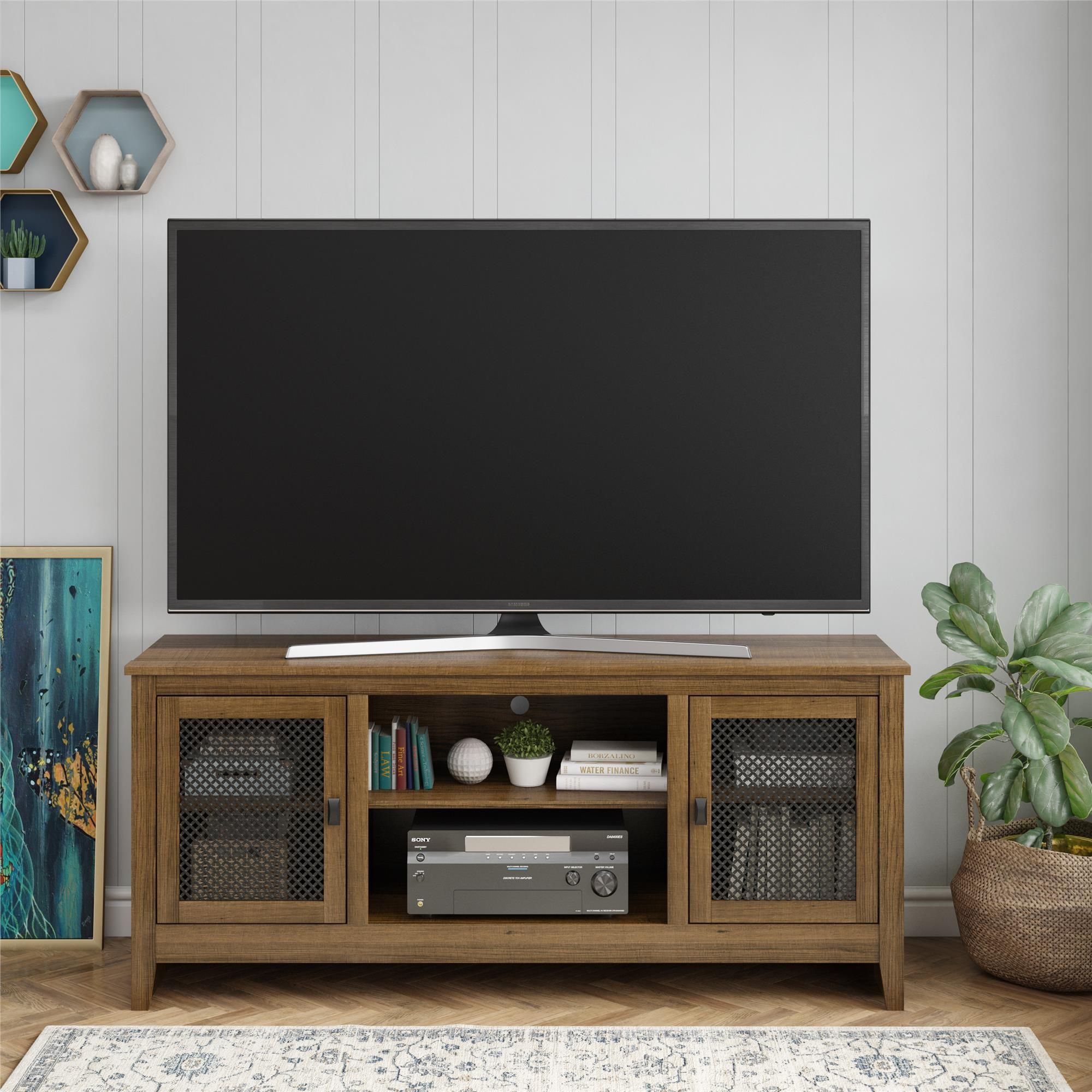 Ameriwood Home Paradise Valley Tv Stand For Tvs Up To 65 Within Stamford Tv Stands For Tvs Up To 65&quot; (View 4 of 15)
