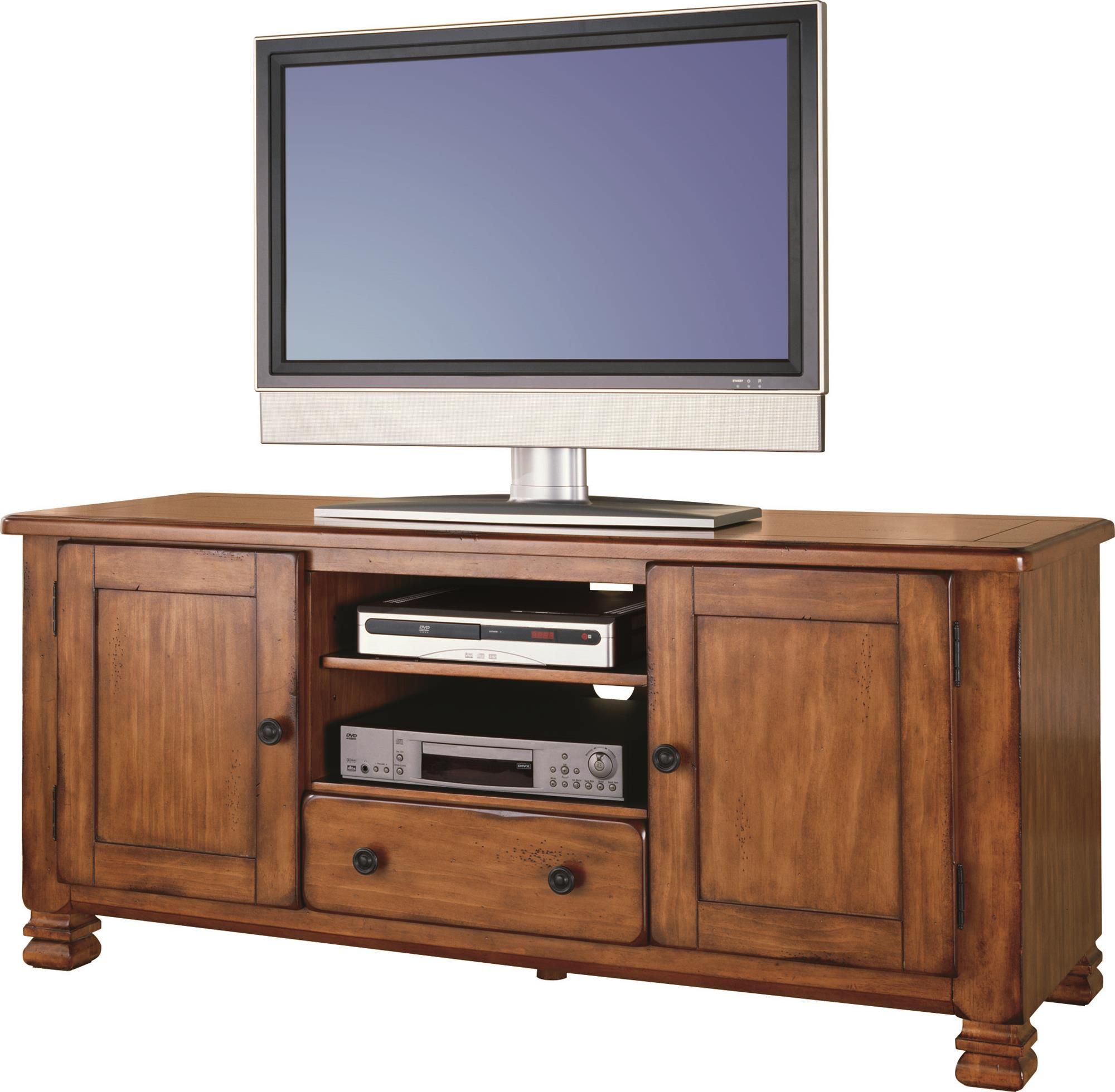 Ameriwood Home Summit Mountain Wood Veneer Tv Stand For With Anya Wide Tv Stands (Photo 6 of 15)