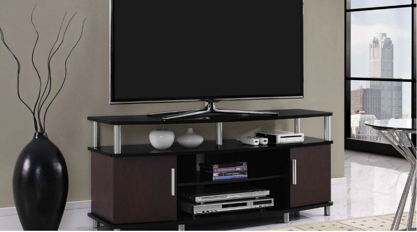 Ameriwood Tv Stand / Entertainment Center – Under $50 Regarding Under Tv Cabinets (Photo 6 of 15)