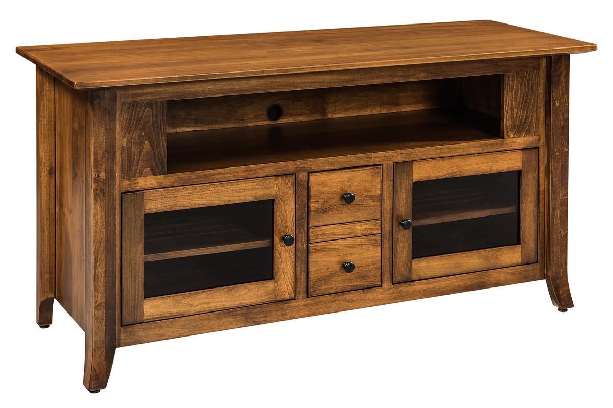 Amish Vanderbilt Flat Screen Tv Cabinet | Tv Cabinets For Maple Tv Stands For Flat Screens (View 15 of 15)