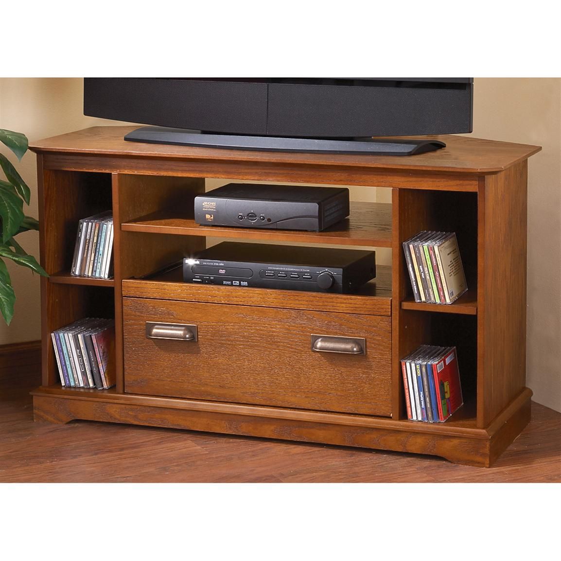 Antique Oak Corner Tv Cabinet – 154271, At Sportsman's Guide With Regard To Sideboard Tv Stands (View 9 of 15)