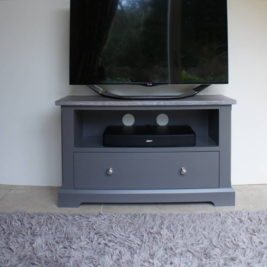 Ashford Slimline Tv Media Stand In Choice Of Colours In Slimline Tv Stand (Photo 2 of 15)