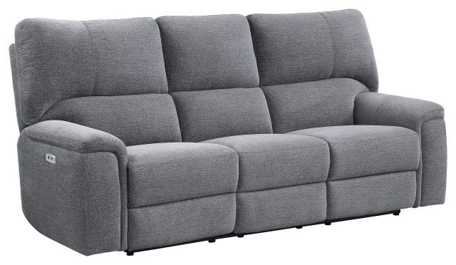 Ashland Power Reclining Sofa Collection – Transitional For Magnus Brown Power Reclining Sofas (Photo 1 of 15)