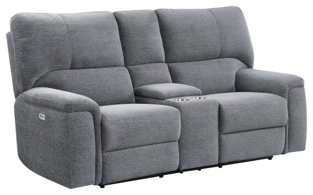 Ashland Power Reclining Sofa Collection – Transitional Throughout Magnus Brown Power Reclining Sofas (Photo 6 of 15)