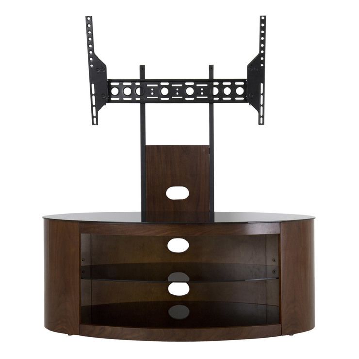 Avf Buckingham 1000 Tv Stand For Tvs Up To 65", Walnut In 65 Inch Tv Stands With Integrated Mount (View 6 of 15)