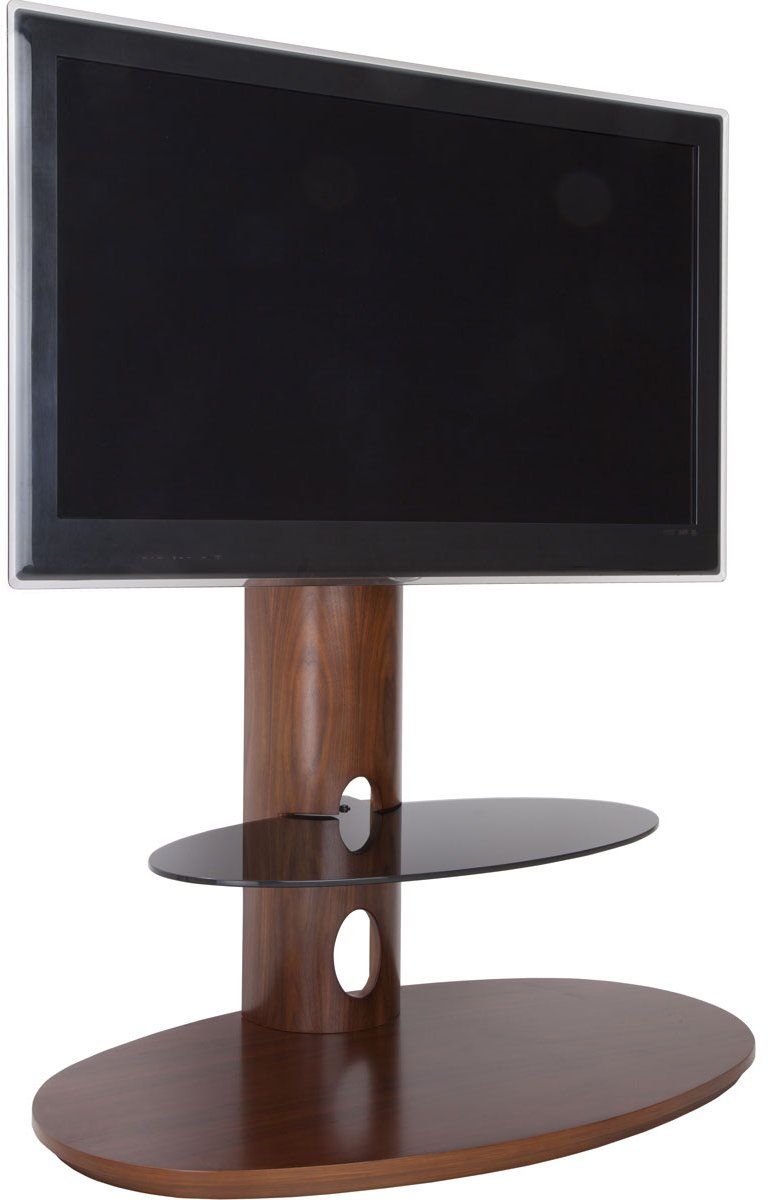 Avf Chepstow Walnut Cantilever Tv Stand In Cantilever Glass Tv Stand (View 11 of 15)