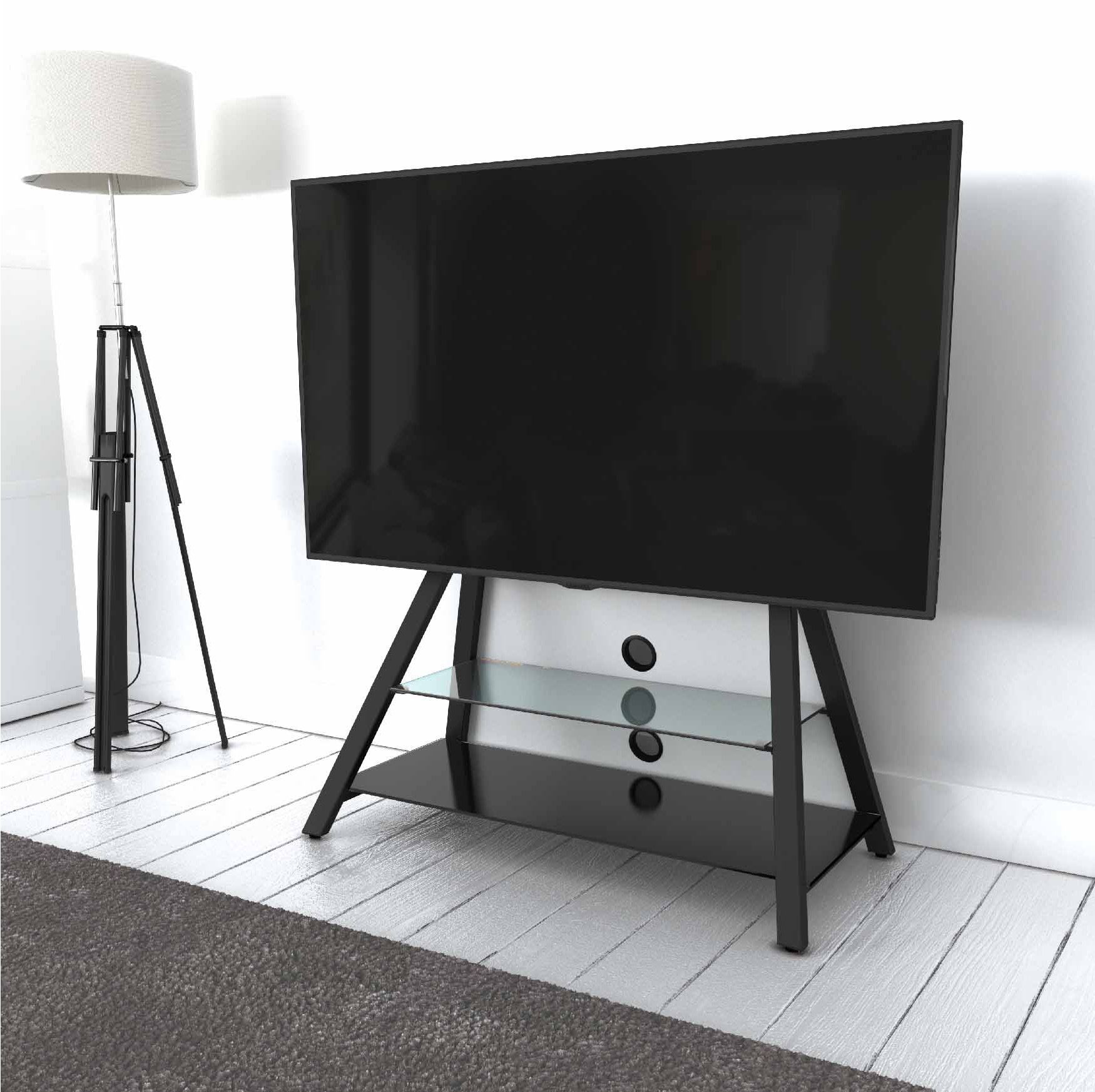 Avf Options Easl925a Easel Cantilever Tv Stand For Up To For Cantilever Tv (View 12 of 15)