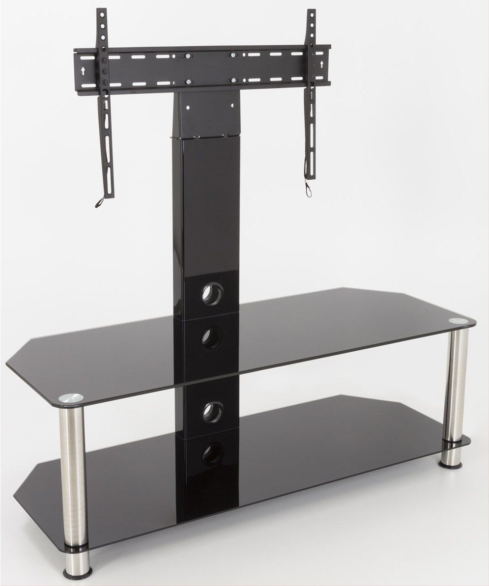 Avf Sdcl1140 Tv Stands In Glass Shelves Tv Stands For Tvs Up To 65&quot; (View 11 of 15)