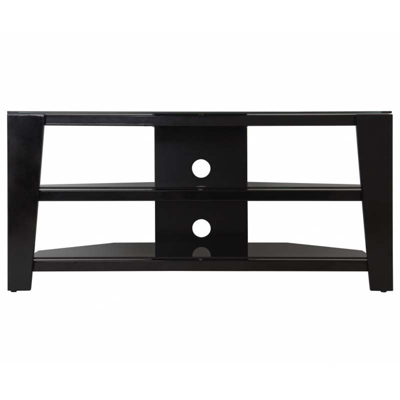 Avf Vico 55 Inch Corner Tv Stand Glossy Black Fs1050vib A With Regard To Corner 55 Inch Tv Stands (View 4 of 15)