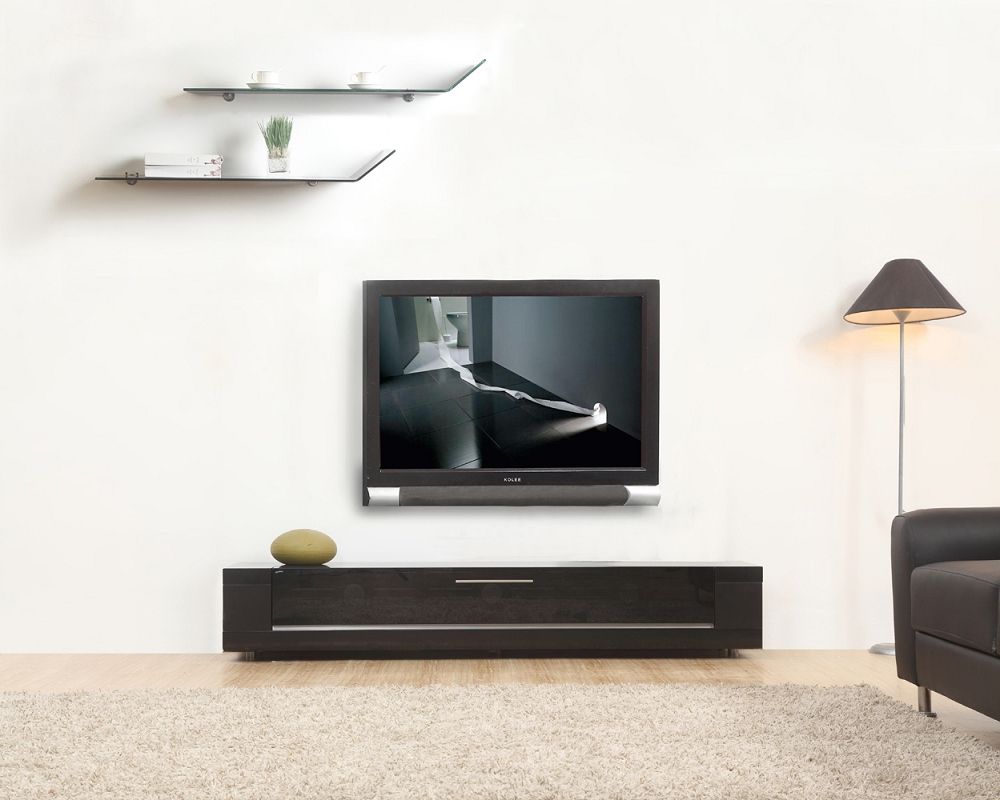 B Modern Editor Remix Tv Stand In Black At Metropolitandecor Within Modern Low Profile Tv Stands (View 9 of 15)