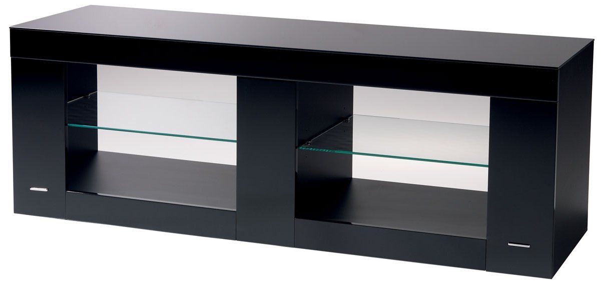 B Tech Btf803 High Gloss Black Tv Stand Pertaining To Red Gloss Tv Cabinet (View 13 of 15)