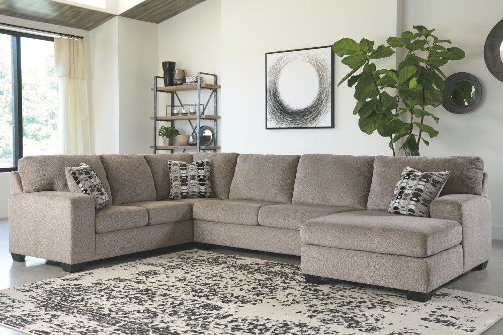 Ballinasloe – 3 Piece Sectional With Chaise | Sectionals With 3pc Polyfiber Sectional Sofas (Photo 9 of 15)