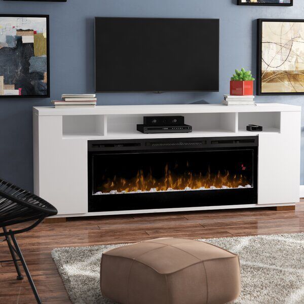 Barnett Tv Stand For Tvs Up To 85" With Fireplace Included In Lorraine Tv Stands For Tvs Up To 60&quot; With Fireplace Included (View 12 of 15)