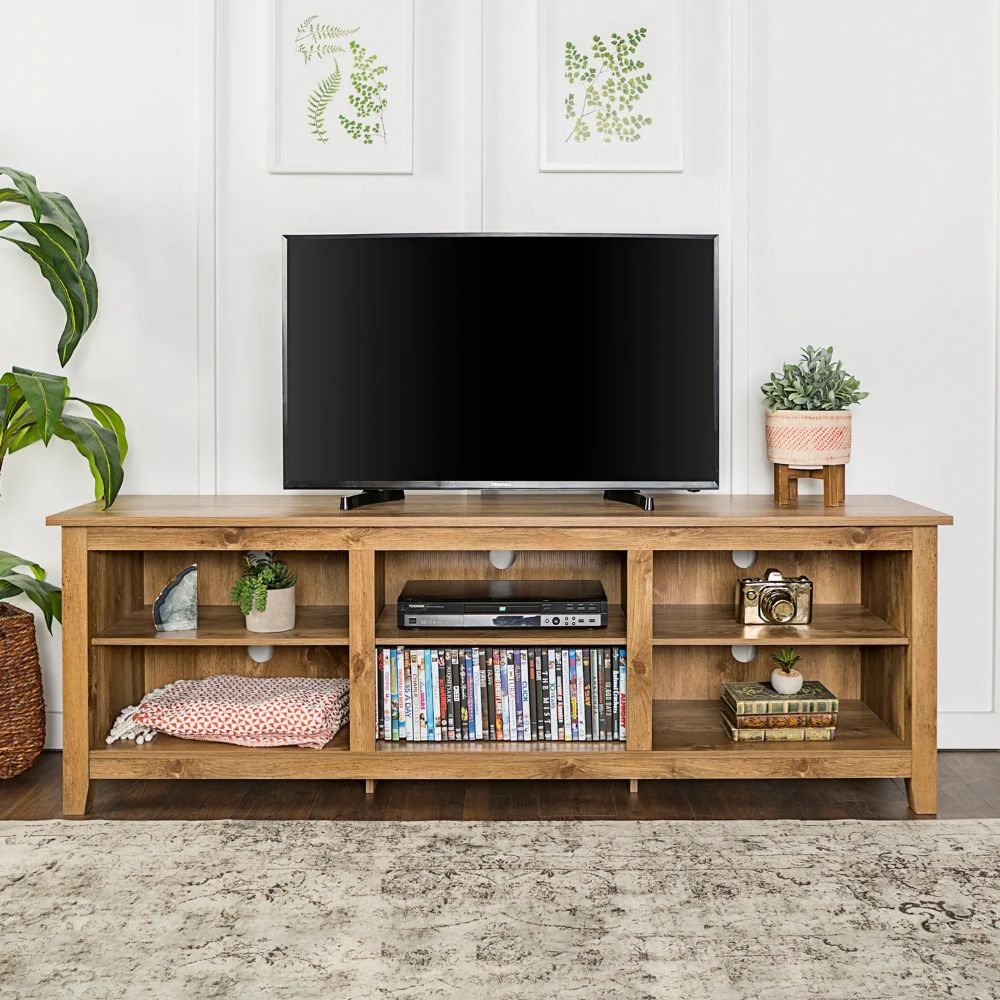 Barnwood 70" Tv Stand (with Images) | Tv Stand Designs, Tv For Deco Wide Tv Stands (Photo 2 of 15)