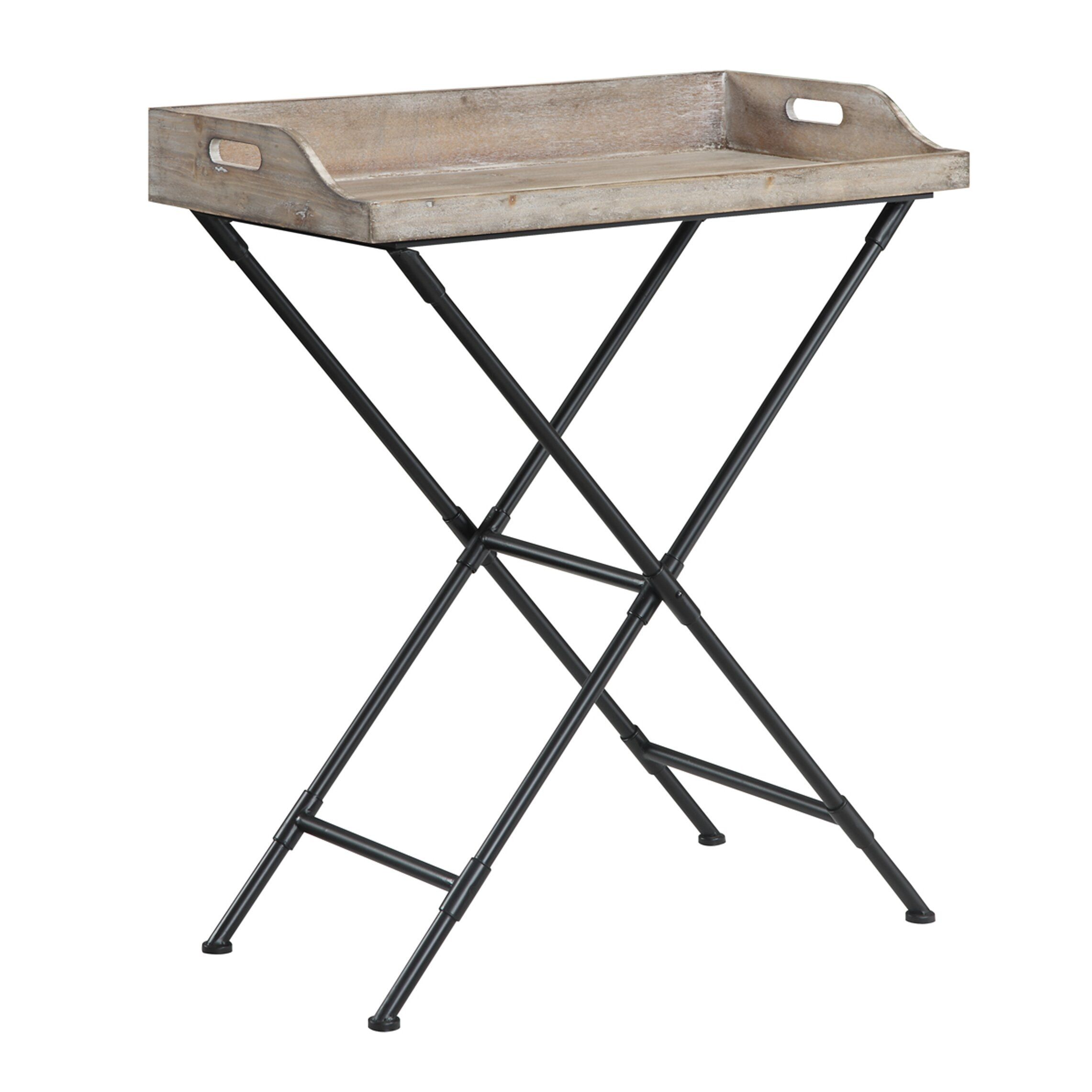 Beachcrest Home Edgewood Folding Tray Table & Reviews In Folding Tv Tray (View 12 of 15)