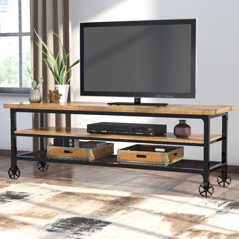 Featured Photo of 15 The Best Chrissy Tv Stands for Tvs Up to 75"