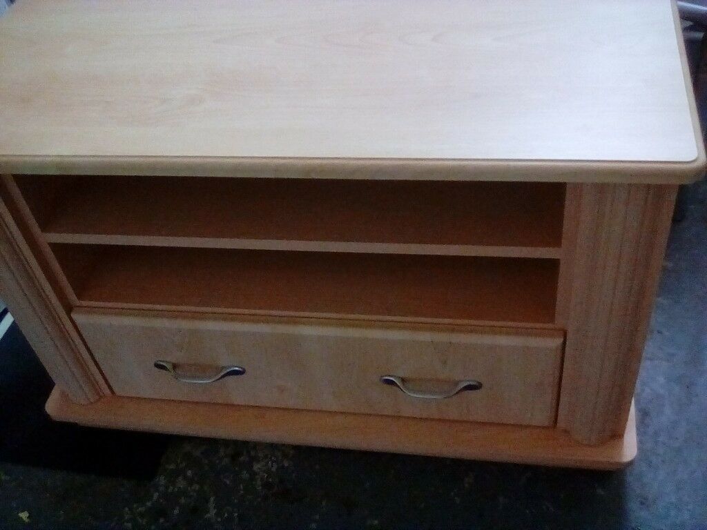 Beech Corner Tv Unit | In Kelty, Fife | Gumtree Intended For Beech Tv Stand (View 7 of 15)