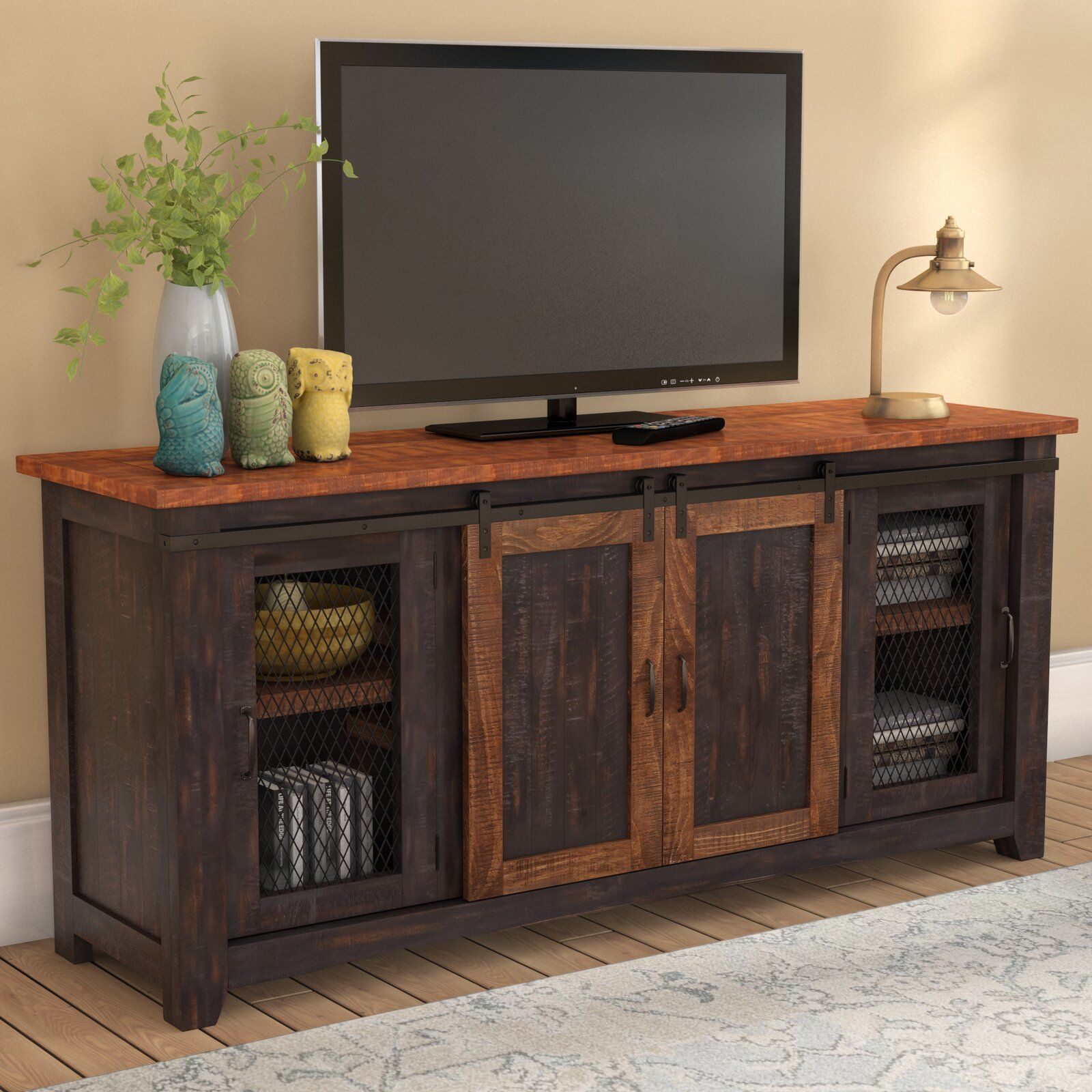 Belen Tv Stand For Tvs Up To 70" & Reviews | Joss & Main For Giltner Solid Wood Tv Stands For Tvs Up To 65" (Photo 5 of 15)