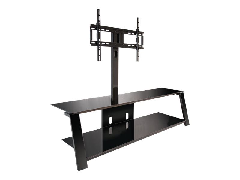 Bell'o Triple Play Universal Audio Video Stand – Black Pertaining To Bell'o Triple Play Tv Stands (View 6 of 15)