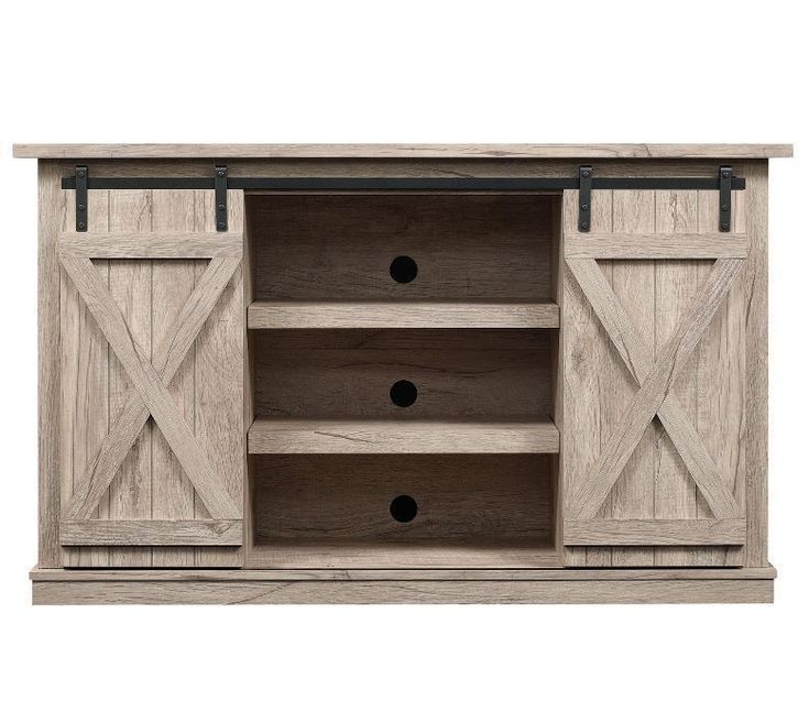 Best 25+ Rustic Tv Stands Ideas On Pinterest | Tv Stand With Robinson Rustic Farmhouse Sliding Barn Door Corner Tv Stands (View 12 of 15)