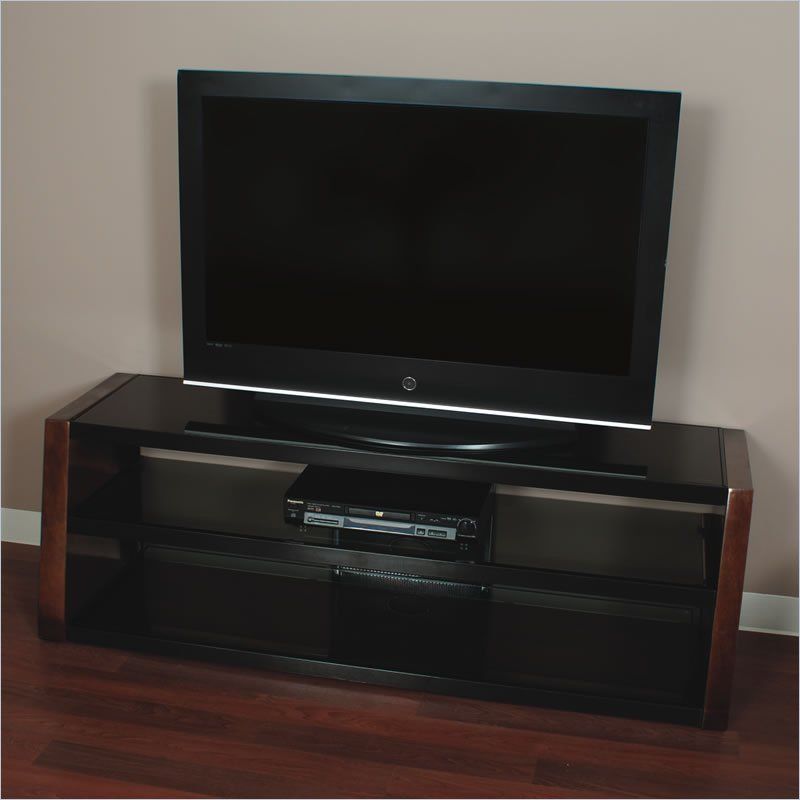 Best Price Home Styles Bedford Tv Stand For 60 Plasma/lcd Throughout Wide Tv Stands Entertainment Center Columbia Walnut/black (View 15 of 15)