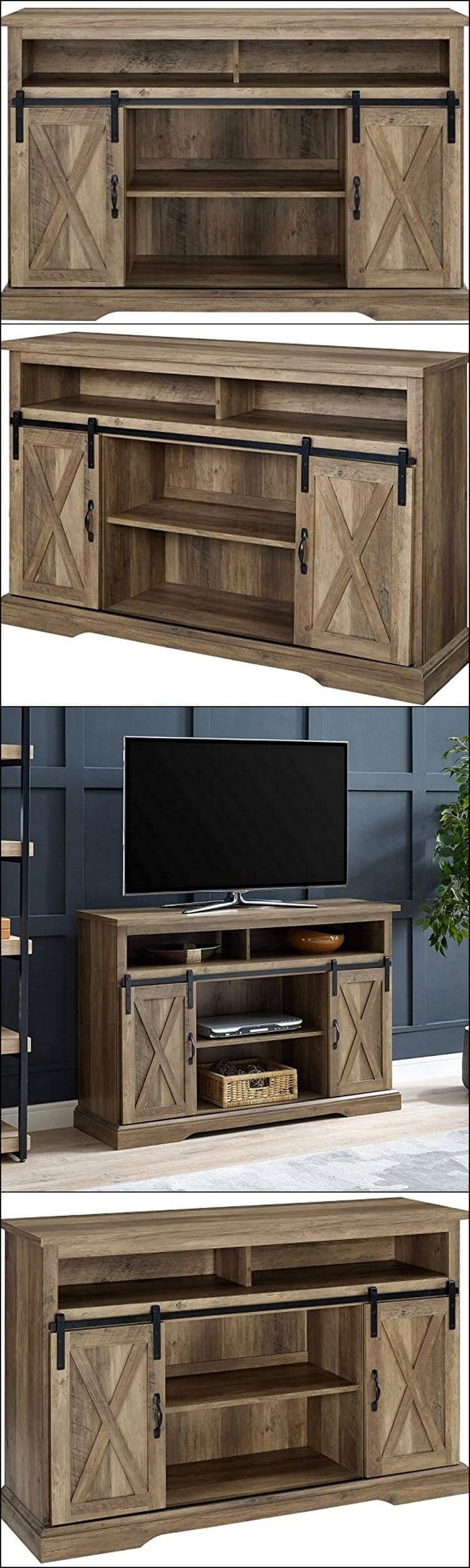 Best Rustic Tv Stands To Decor Your Living Rooms | Rustic Throughout Rustic Corner 50&quot; Solid Wood Tv Stands Gray (View 5 of 15)