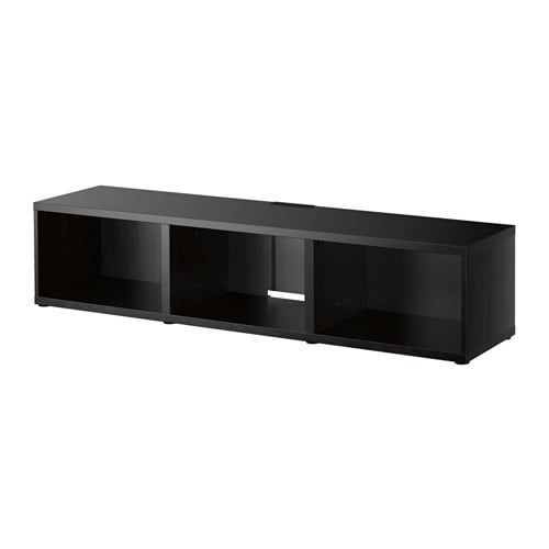 Bestå Tv Unit – Black Brown – Ikea Pertaining To Corner Units For Tv Ikea (View 8 of 15)