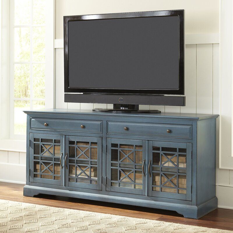 Featured Photo of 15 The Best Rustic Grey Tv Stand Media Console Stands for Living Room Bedroom