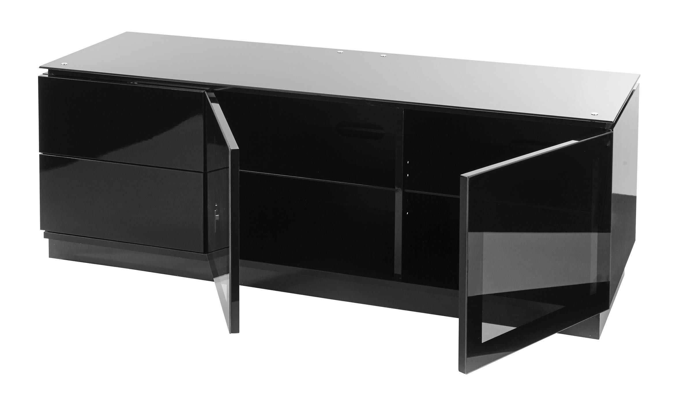 Black Gloss Tv Cabinets Throughout Black Gloss Tv Units (View 5 of 15)