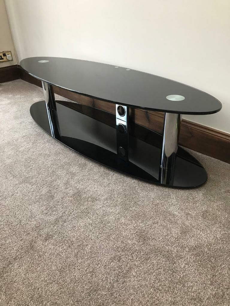 Black Gloss Tv Stand | In Mirfield, West Yorkshire | Gumtree Regarding Black Gloss Tv Cabinets (View 13 of 15)
