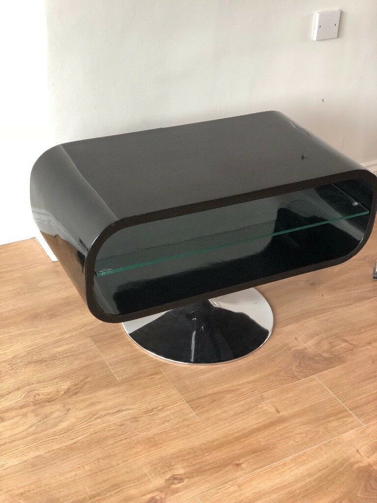 Black Gloss Tv Stand Techlink Ovid | In Thornaby, County With Regard To Techlink Tv Stands Sale (View 15 of 15)
