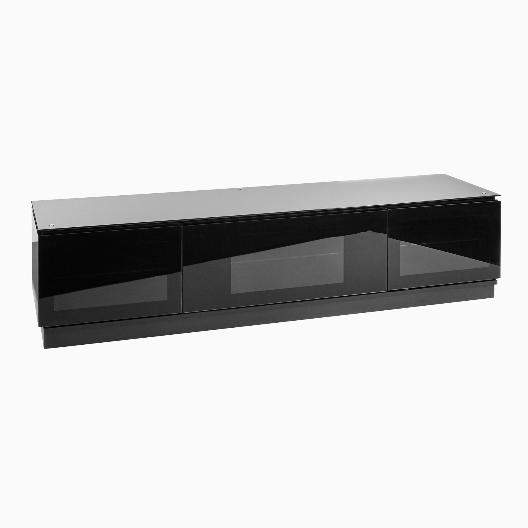 Black Gloss Tv Unit Up To 80 Inch Flat Screen Tv | Mmt D1800 In Black Gloss Tv Cabinets (View 14 of 15)