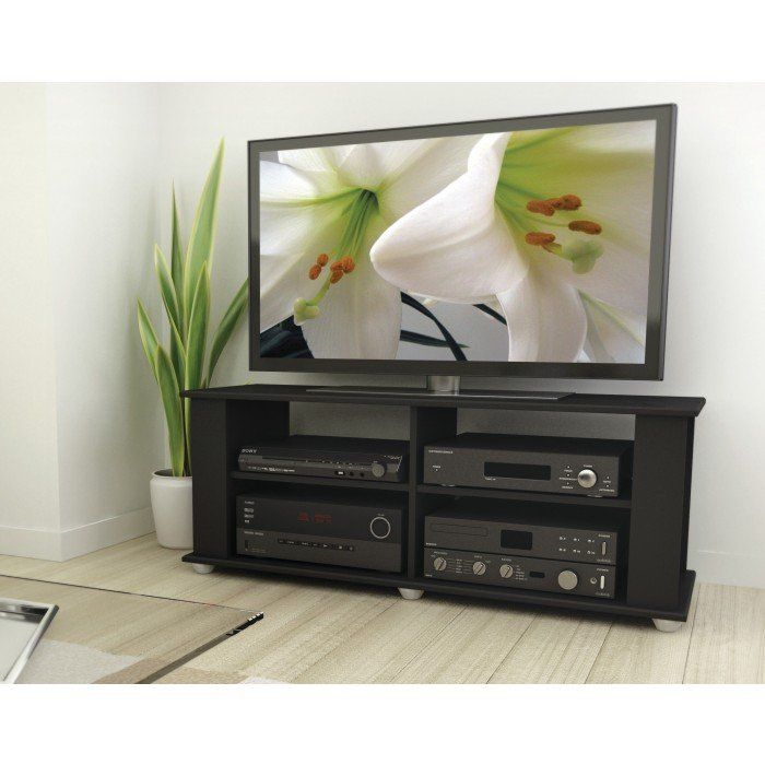 Black Modern 50 Inch Tv Stand – Fillmore | Rc Willey Regarding Tv Stands For 50 Inch Tvs (Photo 12 of 15)