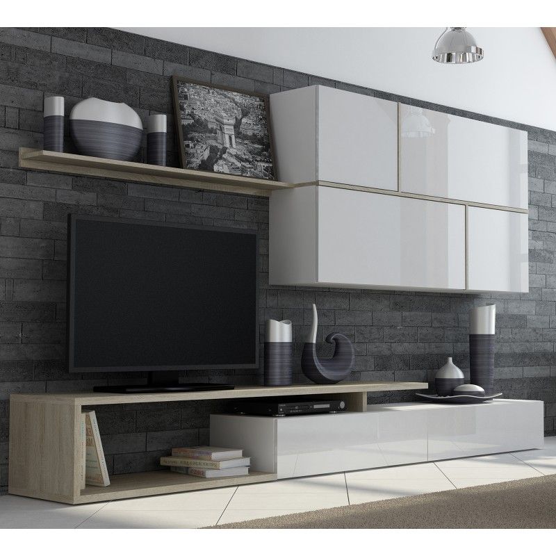 Bmf Goya Wall Unit Tv Stand Floating Cabinet Wall Shelf Inside Tv Stand Wall Units (Photo 12 of 15)